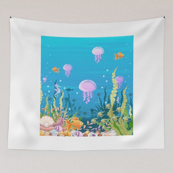 Item preview, underwater world Sleeveless Top designed and sold by mendozarose.
