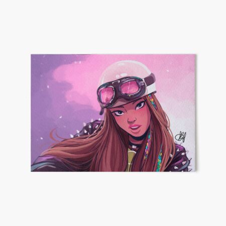 Jennie Art Board Print