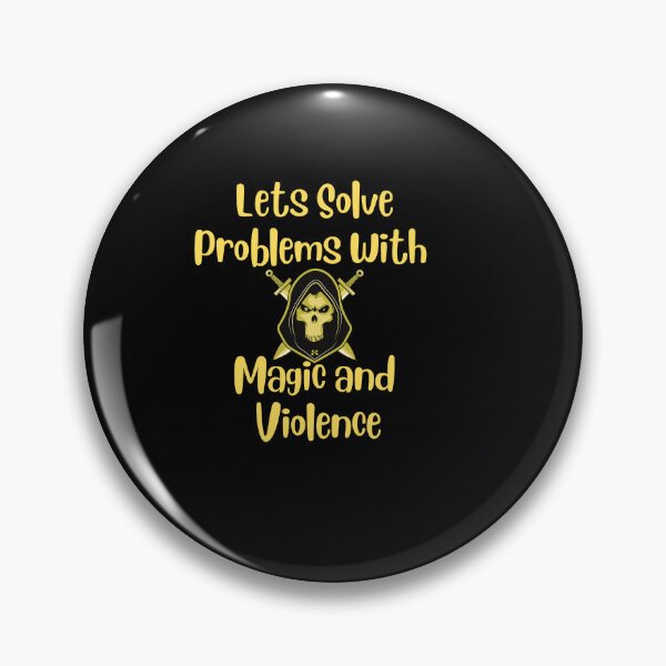 Item preview, Let's Solve Problems With Magic - Funny Gamer Lovers  designed and sold by ossincreations.