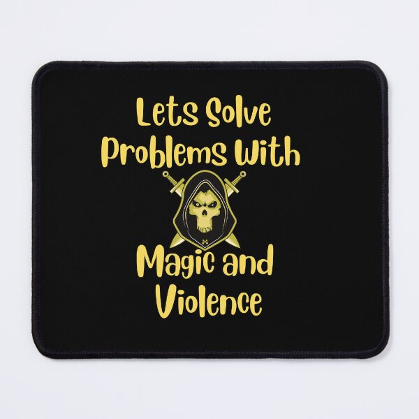 Item preview, Let's Solve Problems With Magic - Funny Gamer Lovers  designed and sold by ossincreations.