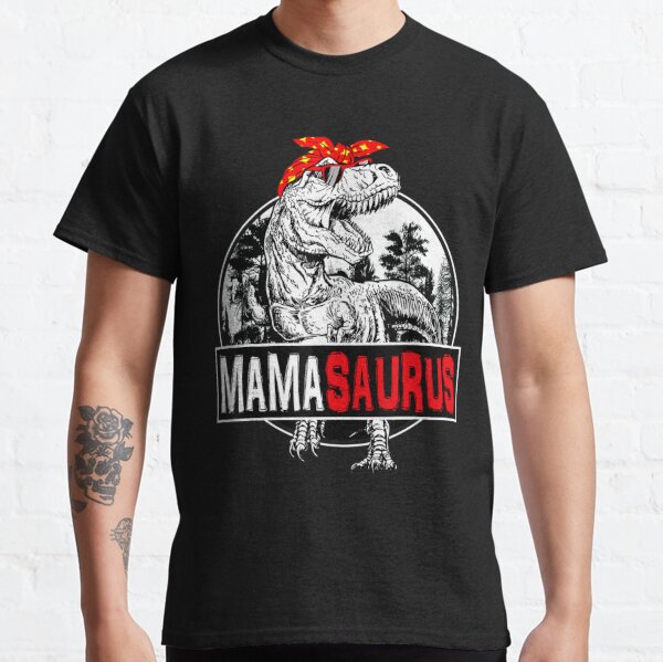 Mamasaurus T rex Mama Saurus Dinosaur Family - Camiseta a juego Classic T-Shirt