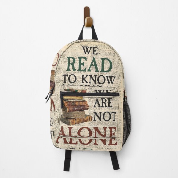 Item preview, Book Lover Reader We read to know we are not alone  designed and sold by AleehaZenger.