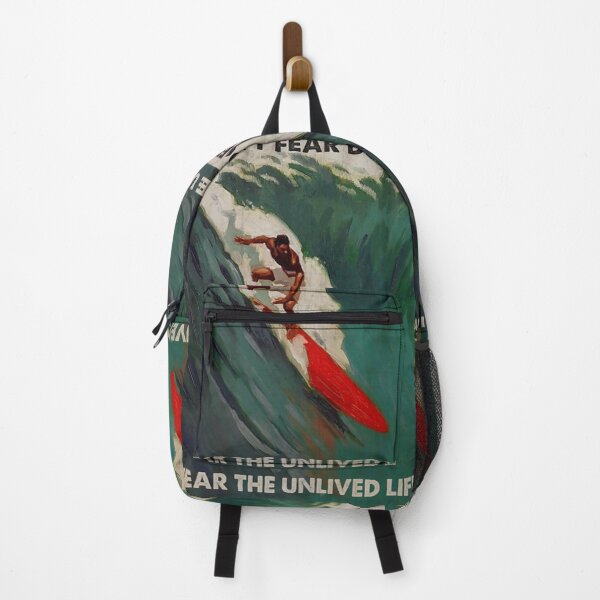 Item preview, Surfing Don't fear death fear the unlived life designed and sold by KinstleHawa.