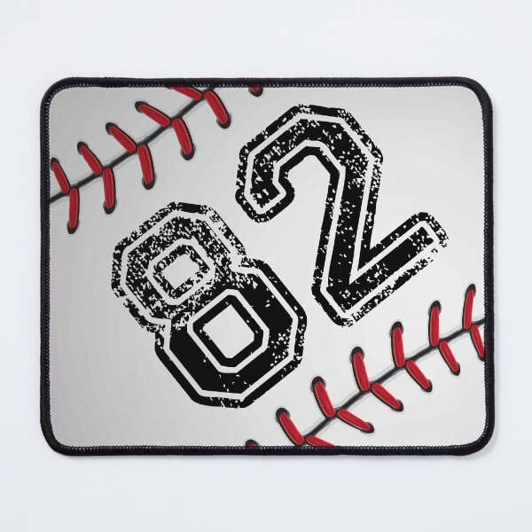 Item preview, Baseball ball number 82, eighty two  designed and sold by TheCultStuff.