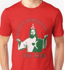 Alles Gute für mich! | Jesus Christmas Lustiges Zitat hässliche Pullover Slim Fit T-Shirt