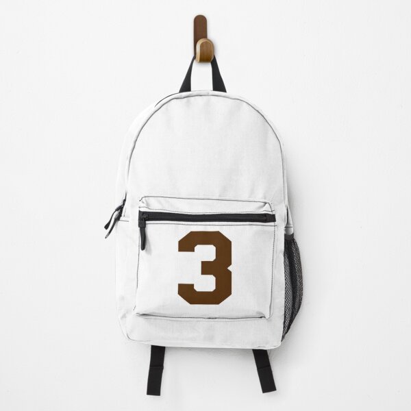 Item preview, Number 3, Brown three, Sports number 3 designed and sold by TheCultStuff.