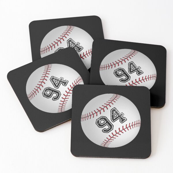 Item preview, Baseball ball number 94, ninety four designed and sold by TheCultStuff.