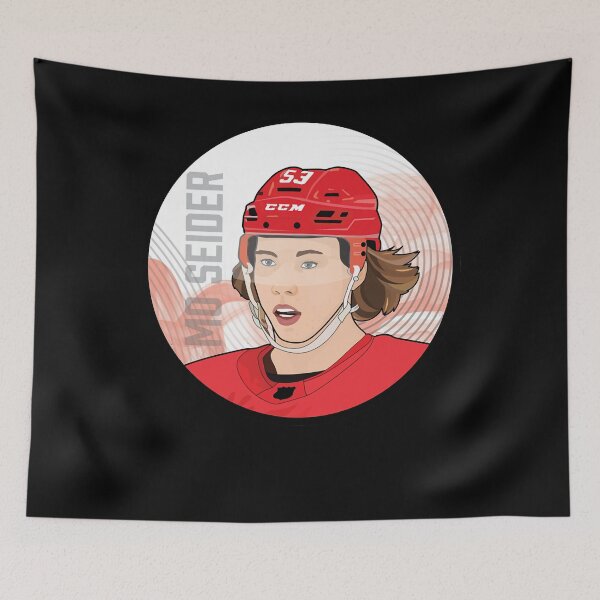 Item preview, Detroit Red Wings - Moritz Seider designed and sold by MaraJohnson.