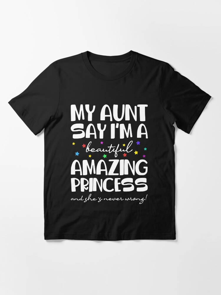 aunt of a princess shirt