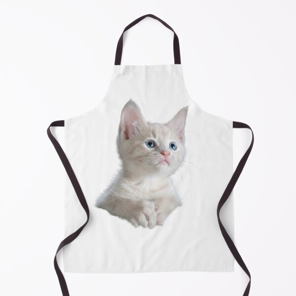 Item preview, cute white cat designed and sold by JAG2B.