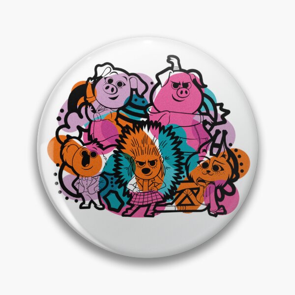 Item preview, Sing 2 Group Shot Doodle designed and sold by GYUSRF.