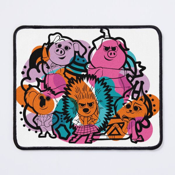 Item preview, Sing 2 Group Shot Doodle designed and sold by GYUSRF.