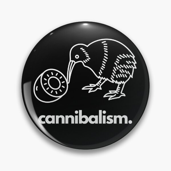 Item preview, Kiwi on kiwi cannibalism. designed and sold by ray-designs-.