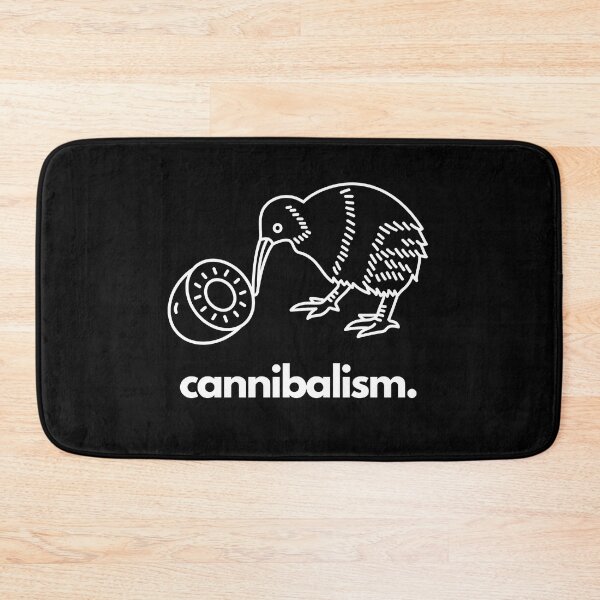 Item preview, Kiwi on kiwi cannibalism. designed and sold by ray-designs-.
