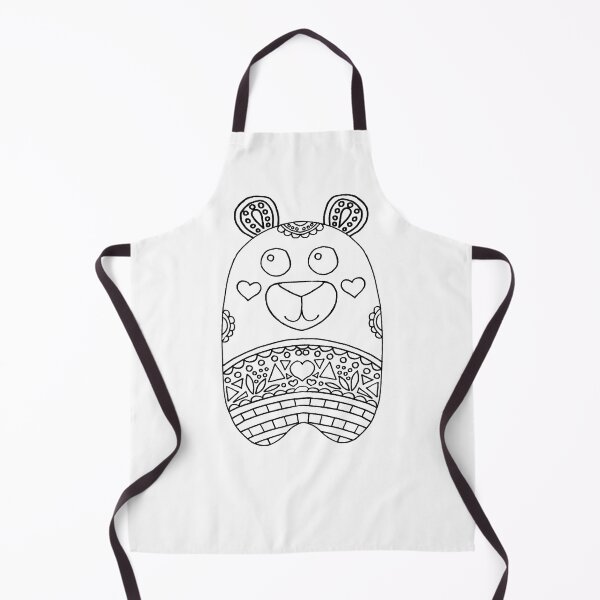 Item preview,  Color your own bear design designed and sold by PurrfectCorner.