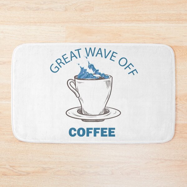 Item preview, Great Wave Off Coffee designed and sold by beefrancky.
