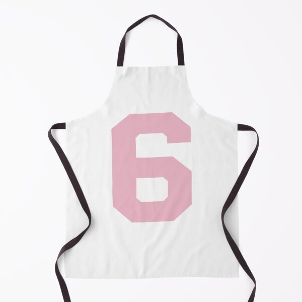 Item preview, Number 6, Pink six, Sports number 6 designed and sold by TheCultStuff.
