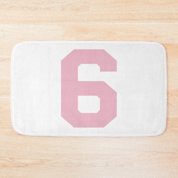 Item preview, Number 6, Pink six, Sports number 6 designed and sold by TheCultStuff.