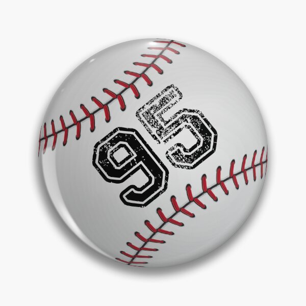 Item preview, Baseball ball number 95, ninety five designed and sold by TheCultStuff.