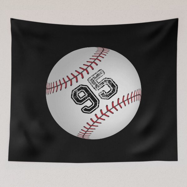 Item preview, Baseball ball number 95, ninety five designed and sold by TheCultStuff.