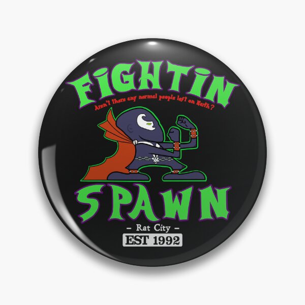 Item preview, The Fightin Spawn  Sticker designed and sold by priscillachtyt.