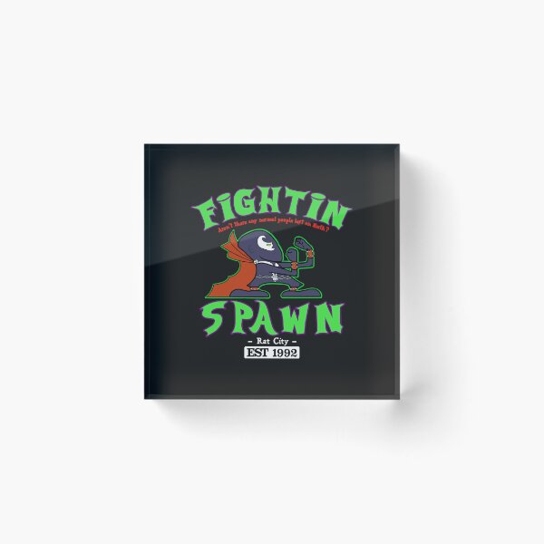 Item preview, The Fightin Spawn  Sticker designed and sold by priscillachtyt.