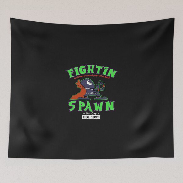 Item preview, The Fightin Spawn  Sticker designed and sold by priscillachtyt.