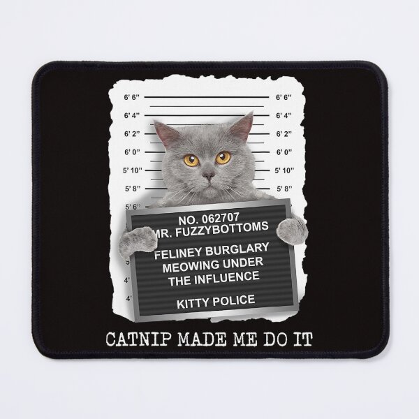 Item preview, Funny Cat - Catnip Made Me Do It Shirt designed and sold by josephpeti.