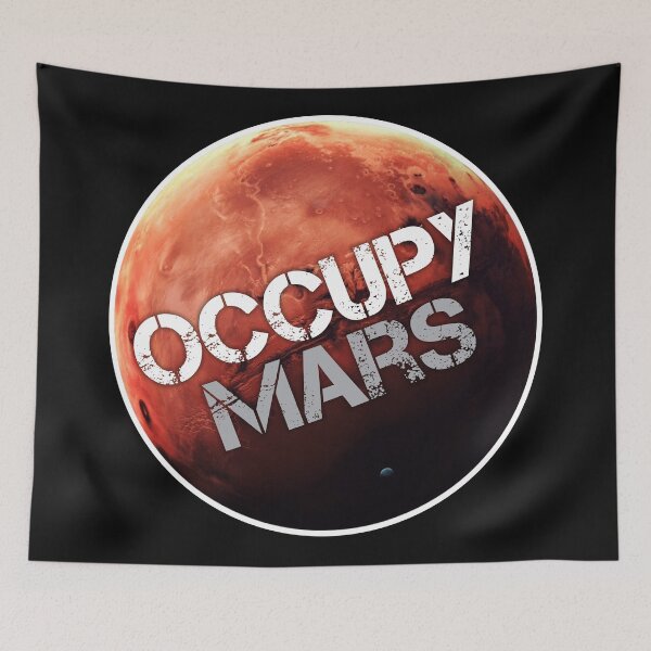 Item preview, Occupy Mars Planet Orange designed and sold by Daweah.