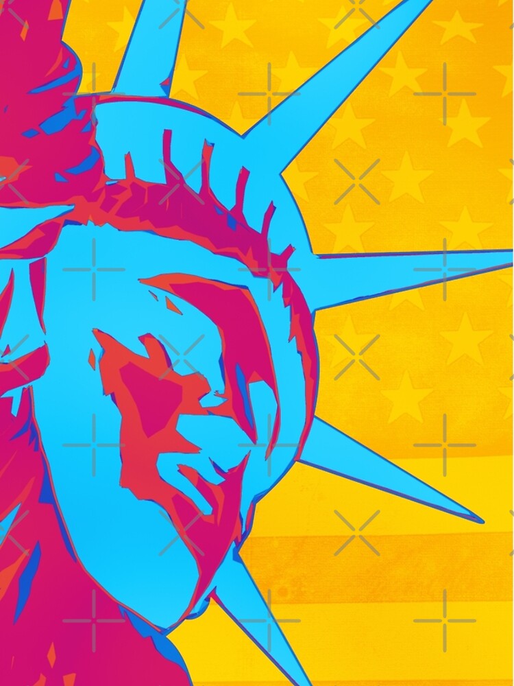 Pop Art Patriotic Liberty by morningdance