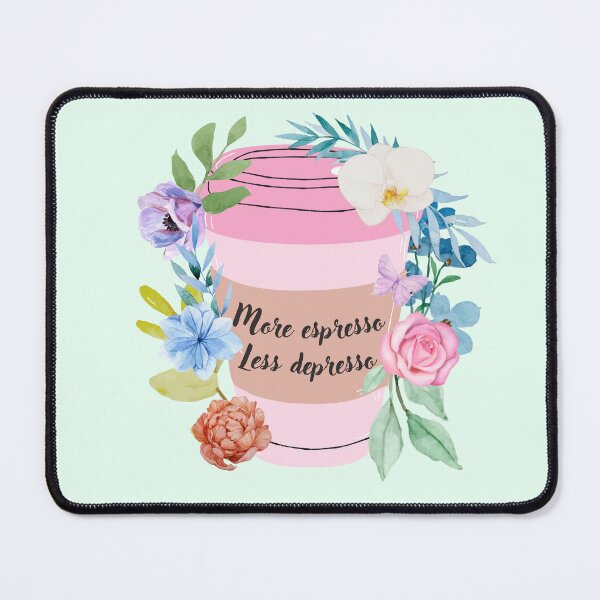 Item preview, More espresso less depresso designed and sold by Preslava Genova.