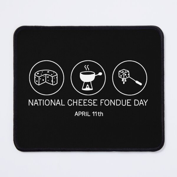 Item preview, National Cheese Fondue Day designed and sold by ValentinaHramov.