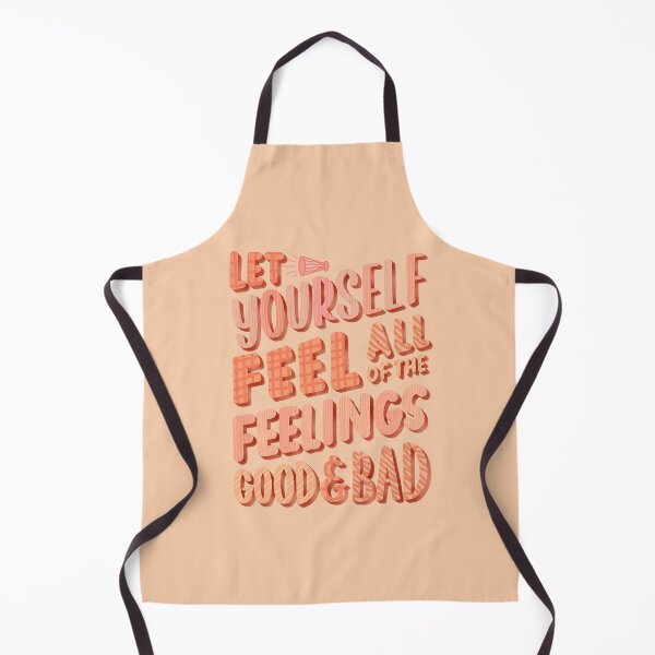 Item preview, Let Yourself Feel All of the Feelings - Hand Lettered Quote designed and sold by TheBubblyType.