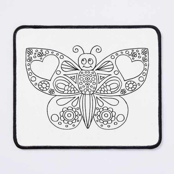 Item preview, Color your own butterfly design designed and sold by PurrfectCorner.