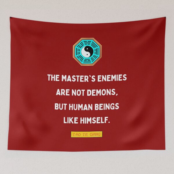Item preview, Enemies = Human beings - Tao te ching - Lao Tzu designed and sold by Primalidentity.