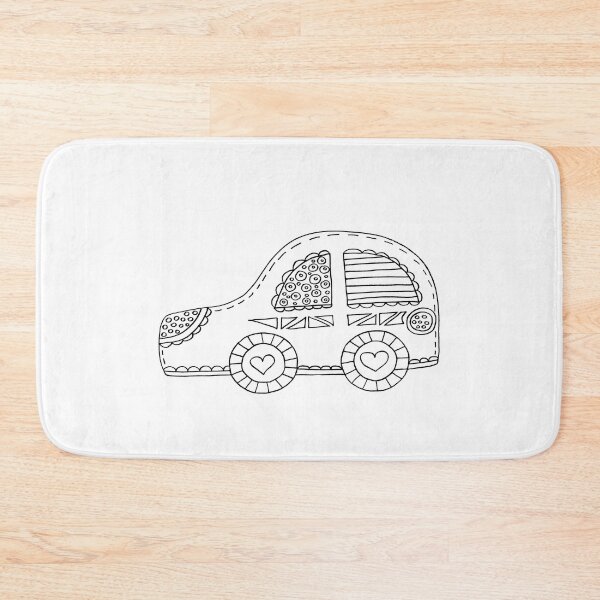 Item preview, Color your own car design designed and sold by PurrfectCorner.