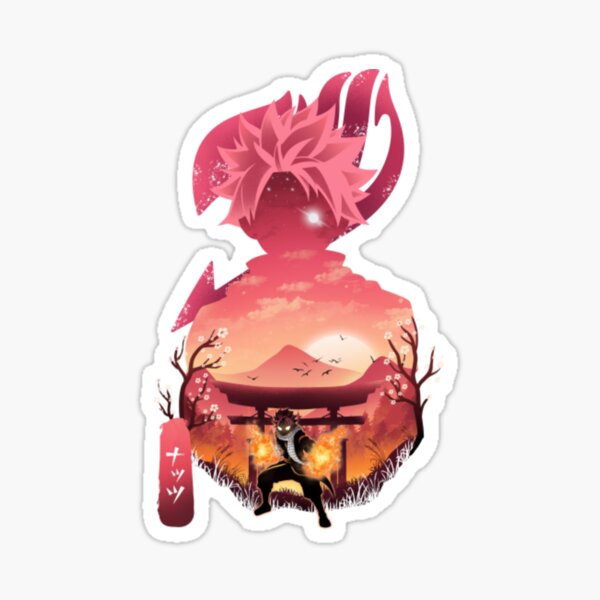 Dragon Force Natsu - Natsu Dragneel Fairy Tail - Sticker