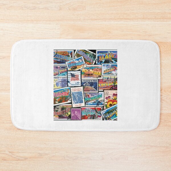 Item preview, USA Stamp collection Sleeveless Top designed and sold by mendozarose.