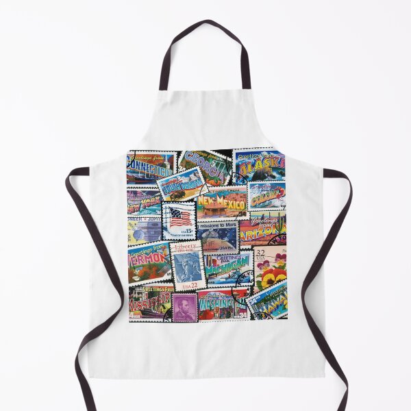 Item preview, USA Stamp collection Sleeveless Top designed and sold by mendozarose.