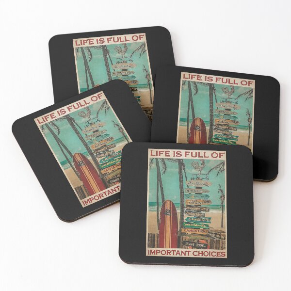 Item preview, Surfing Life Is Full Of Important Choices   designed and sold by KinstleHawa.
