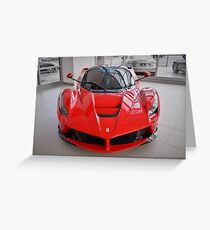 Ferrari LaFerrari Greeting Card