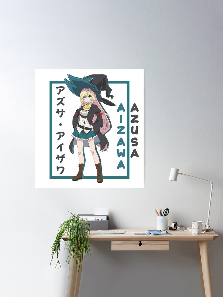 Azusa Aizawa - Slime Taoshite 300-nen Poster for Sale by Starbubblepress