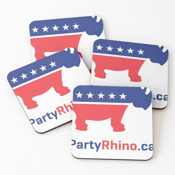 Item preview, Rhino Party Logo 2019 Classic designed and sold by taxmyrella3904.