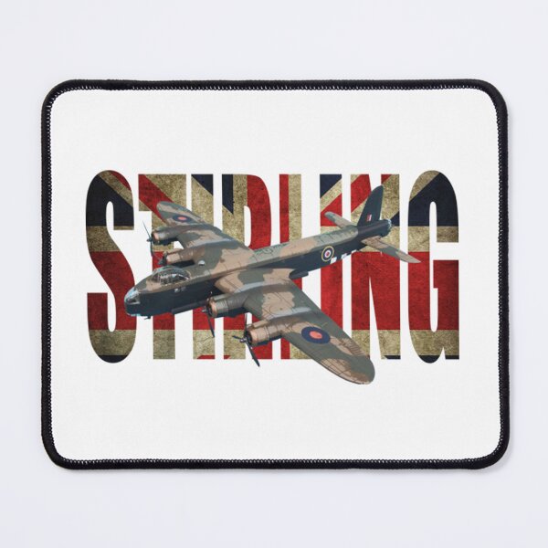 Item preview, RAF Short Stirling WWII Bomber Plane Union Jack designed and sold by BufFord71.