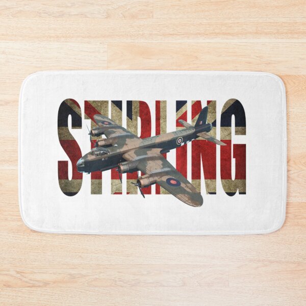 Item preview, RAF Short Stirling WWII Bomber Plane Union Jack designed and sold by BufFord71.