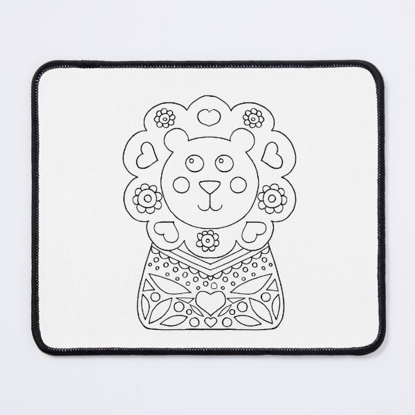 Item preview, Color your own lion design designed and sold by PurrfectCorner.
