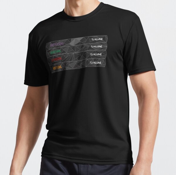 Green Creek by TJ Klune Book Spines Active T-Shirt for Sale by  WondrousDoodles