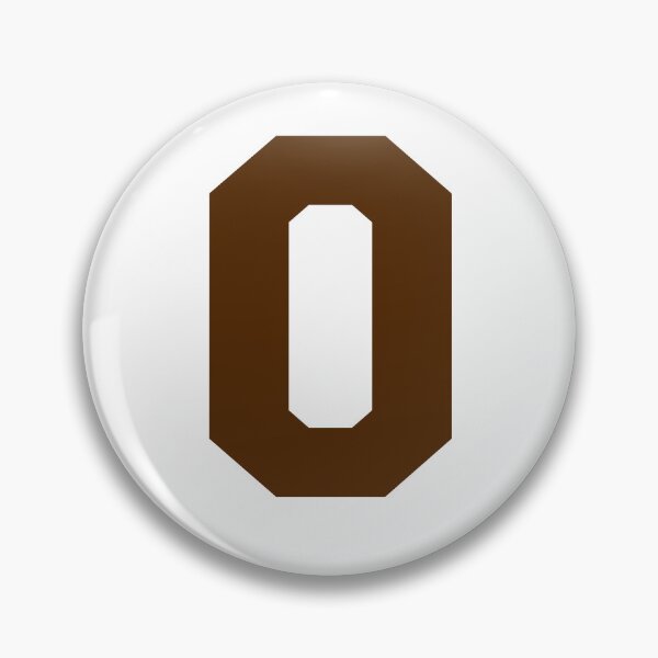 Item preview, Alphabet, Brown O, Sports letter O designed and sold by TheCultStuff.