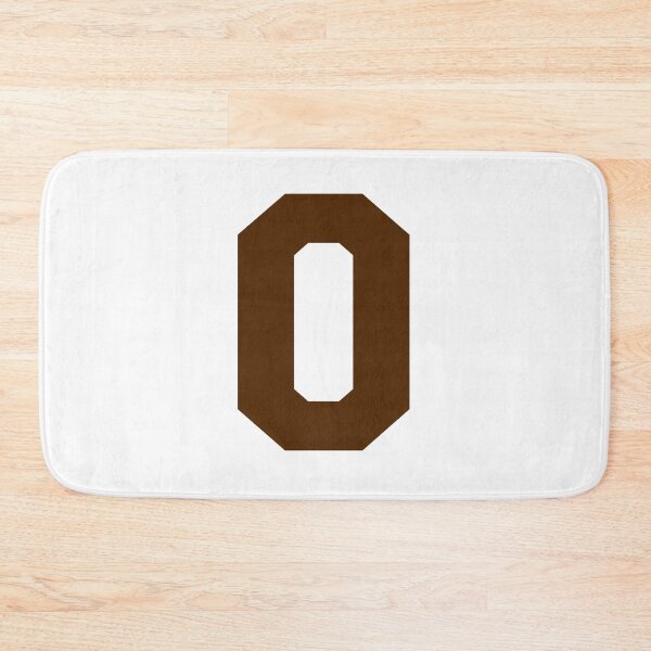 Item preview, Alphabet, Brown O, Sports letter O designed and sold by TheCultStuff.