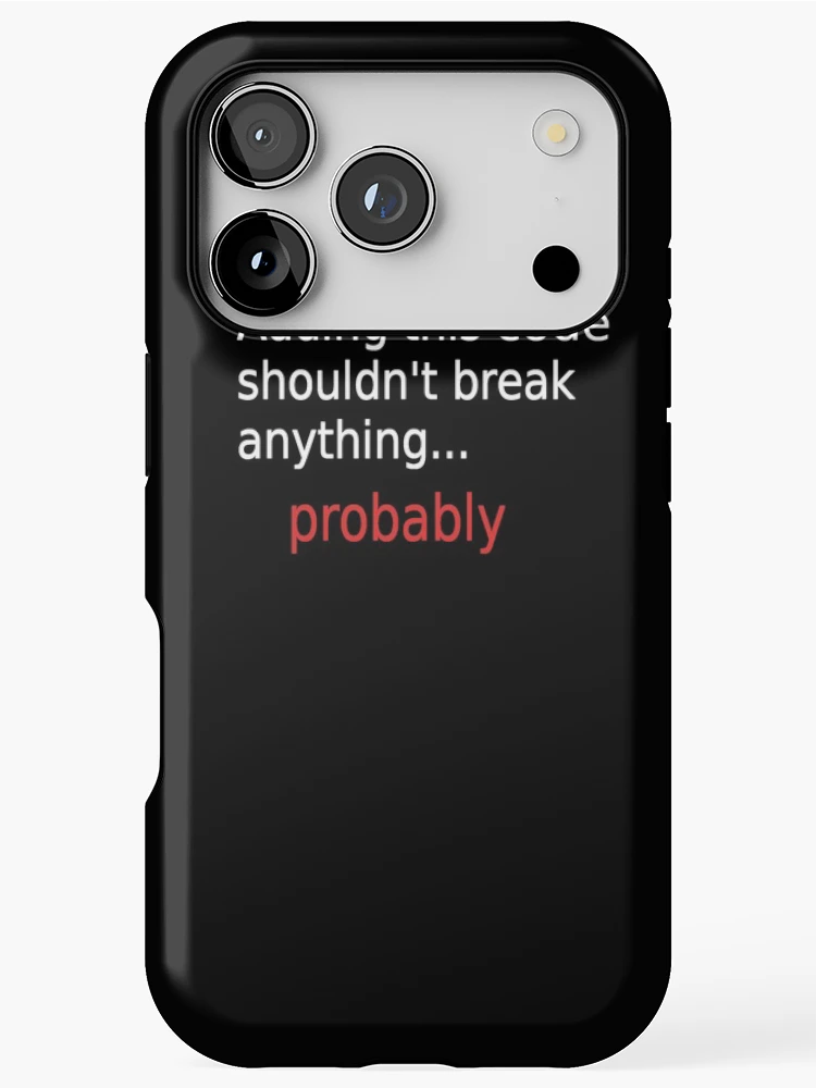 Thumbnail 1 of 4, iPhone Case, Adding code designed and sold by findingNull.